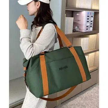 HAYUN 보스턴 백 그린