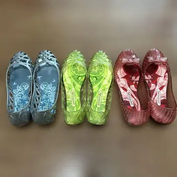 글렌다 러버 슈즈 3켤레 세트