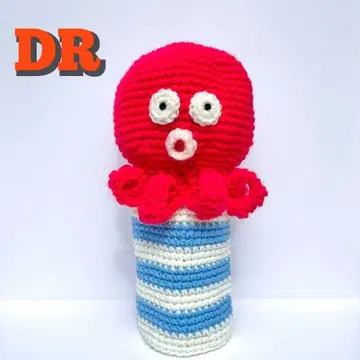 핸드메이드 DR용 문어 골프헤드커버