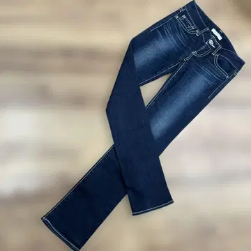 moussy 스키니 데님 다크 블루