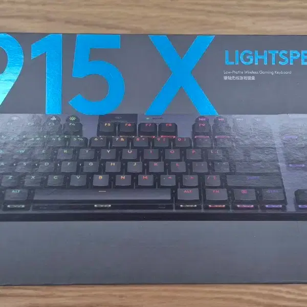 로지텍 G915 X TKL 무선키보드 갈축 영문(새제품)