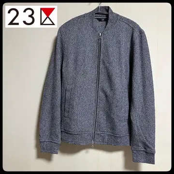 [ 새상품급 ] 23구 HOMME 노카라 니트 자켓 그레이 46