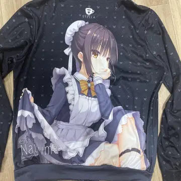 찻집 스텔라와 사신의 나비 사계절 나츠메 풀 그래픽 후드티