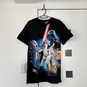 새상품급 starwars 스타 워즈 캐릭터 T셔츠 블랙 S
