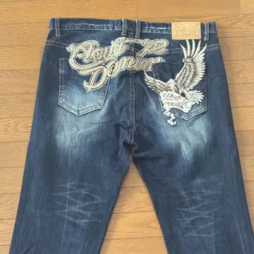Cloud72 Denim 자수 데님 팬츠