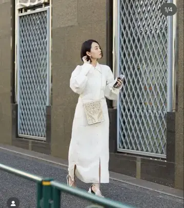 mame viscose hemp shirt dress