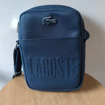 LACOSTE 네이비 숄더백