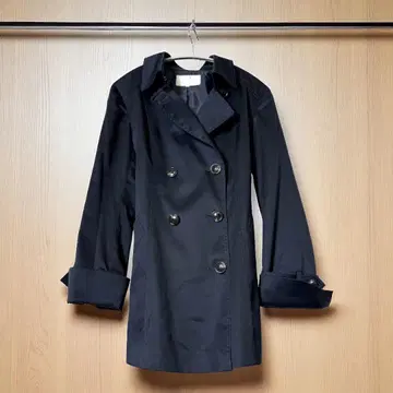[ 새상품급 ] 무료배송 온워드 자유구 트렌치코트 네이비 L 사이즈