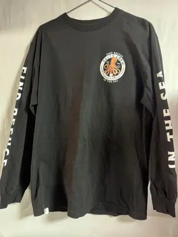 SALTY CREW 솔티 크루 타코 로고 백 프린트 롱 티셔츠