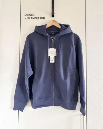 UNIQLO x JW ANDERSON 맨투맨 오버 사이즈 풀 집업 후드티