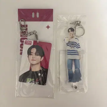 트레저 지훈 jihoon 아크릴 스틱 사진 키링