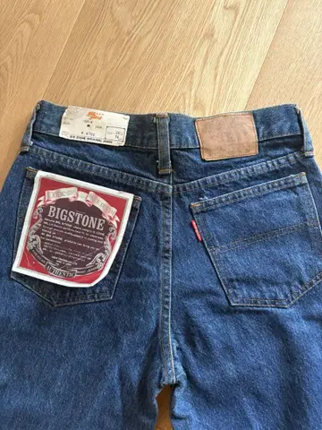 BIG STONE 빅스톤 스트레이트 데님 데드스탁