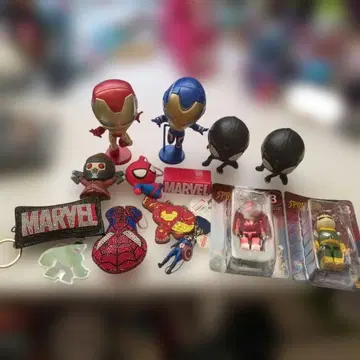 MARVEL 굿즈 묶음 판매 마블 스파이더맨 캡틴 미국