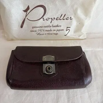 Propeller5 프로펠러5 천연 가죽 다크 브라운 장지갑