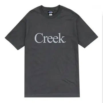 Creek 로고 T-Shirt / 차콜 그레이 / M [ 새상품 ]