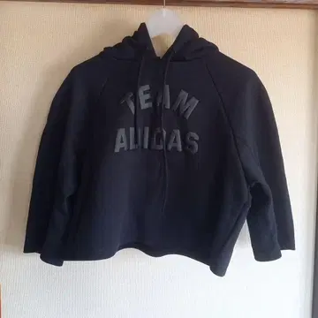 adidas TEAM ADIDAS 후드티 블랙