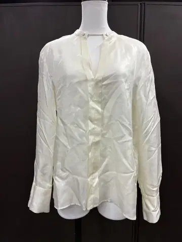 [ 미사용 새상품 ] Hugo Boss 블라우스 긴팔 실크