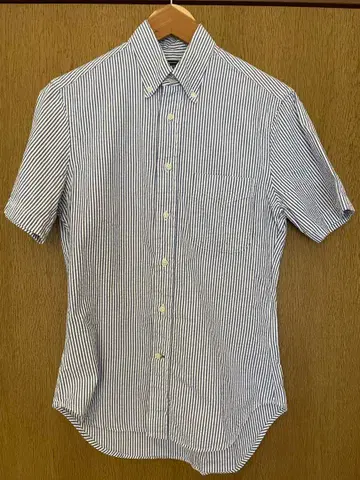 Gitman Vintage 스트라이프 반팔 셔츠 S