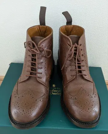 [ 새상품급 ] LONDON SHOE MAKE 더비 부츠 브라운