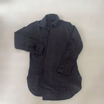 Y's 체크 무늬 긴팔 셔츠