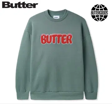 BUTTER GOODS GOO CREW NECK SWEAT SHIRT M