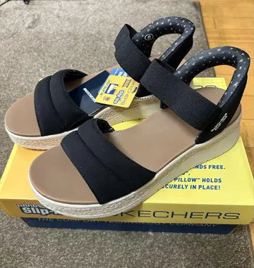 SKECHERS 슬립인즈 블랙 25cm
