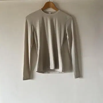 Lululemon 긴팔 T셔츠 M 라이트 베이지