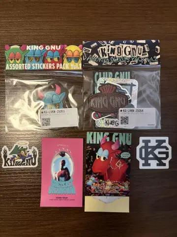 King Gnu 스티커 세트