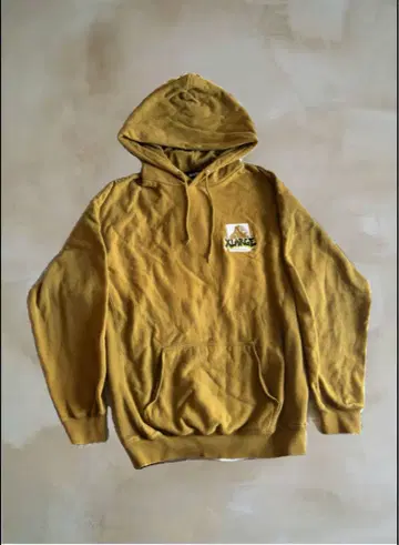 XLARGE 머스타드 후드 부착 후드티 M