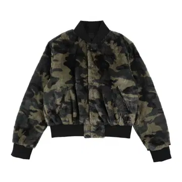 KOWGA CAMO FUR STADIUM JACKET