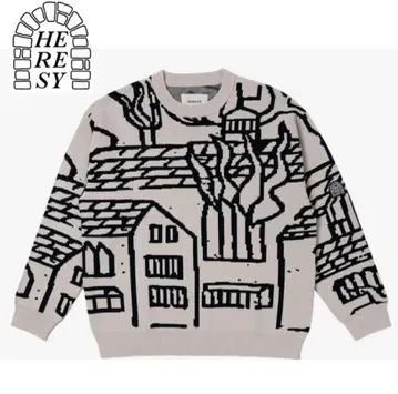 HERESY Bellow Knit S 사이즈