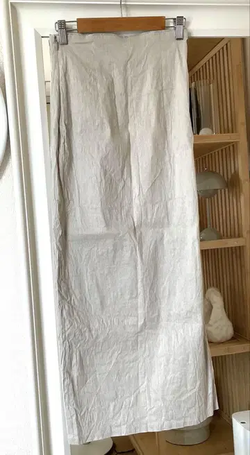 에디트폴르 샴브레이 스트레치 스커트
