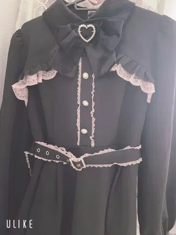 ROJITA 로지타 벨로아 리본 볼레로풍 원피스