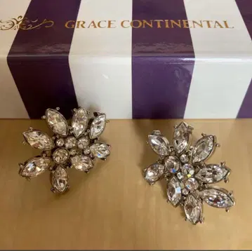GRACE CONTINENTAL 스와로브스키 귀찌