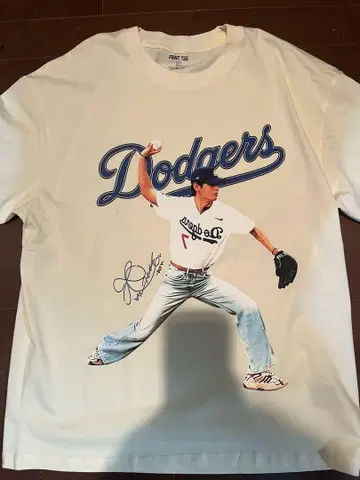 Dodgers 테테 피치 프린트 T셔츠