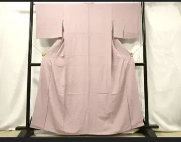 고급 이로무지 올드 오키드 색 순수 실크 일품