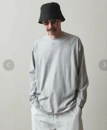 새상품 Steven AlanFLP SUP BORDER LONG-T