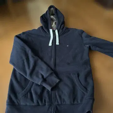 TOMMY HILFIGER 네이비 후드티 L