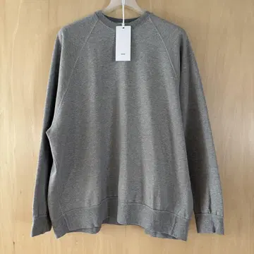 Ultra Compact Terry Crew Neck Sweater