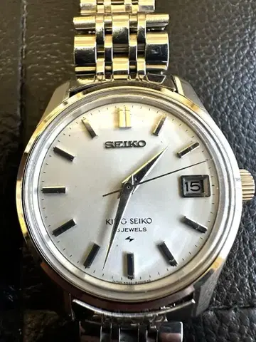 킹세이코 메달리온 수동 와인딩 작동품 KING SEIKO