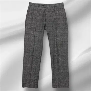 BERWICH SC SOFT 글렌체크 코튼 팬츠 그레이 46