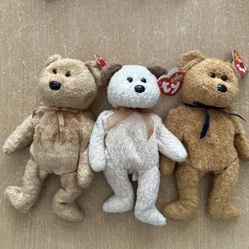 비니 베이비 봉제 인형 3체 세트
