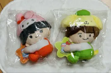 나니와단시 산리오 콜라보 봉제 인형 오니시 류세이 오하시 카즈야