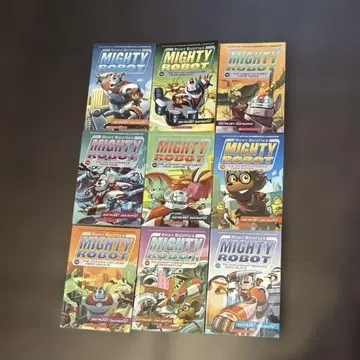 Ricky Ricotta's Mighty Robot Books 1 - 9