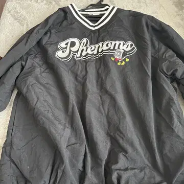 Phenomo 블랙 나일론 자켓