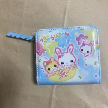 스핀스 복슬복슬 토끼 반지갑