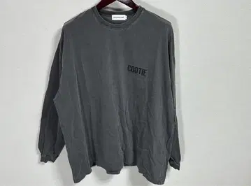 COOTIE Pigment Dyed L/S Tee 오버 사이즈