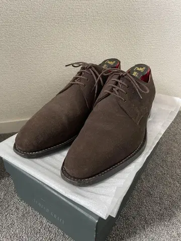 스코치 그레인 (SCOTCH GRAIN) 스웨이드 드레스 슈즈 25cm