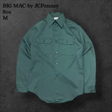 80s BIGMAC 빅맥 빈티지 워크 셔츠 긴팔 셔츠
