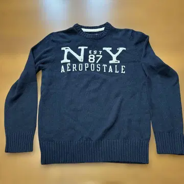 AEROPOSTALE NY EST 87 크루넥 스웨터